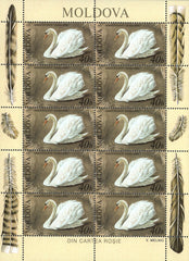 #461-464 Moldova - Birds From Red Book of Moldova M/S (MNH)