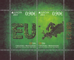 #278 Montenegro - 2011 Europa: Intl. Year of Forests S/S (MNH)