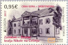 #415 Montenegro - 2017 Europa: Castles (MNH)