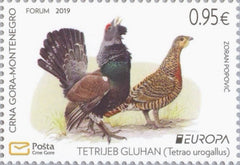 #442 Montenegro - 2019 Europa: National Birds (MNH)