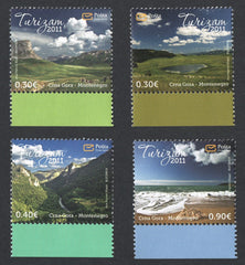 #279-282 Montenegro - 2011 Tourism, Set of 4 (MNH)