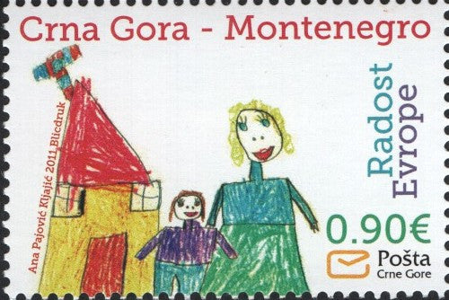 #292 Montenegro - 2011 Joy of Europe (MNH)