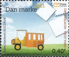 #297 Montenegro - 2011 Stamp Day (MNH)