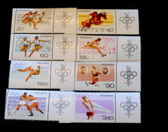 #1502-1509 Poland - 19th Olympic Games (MNH)