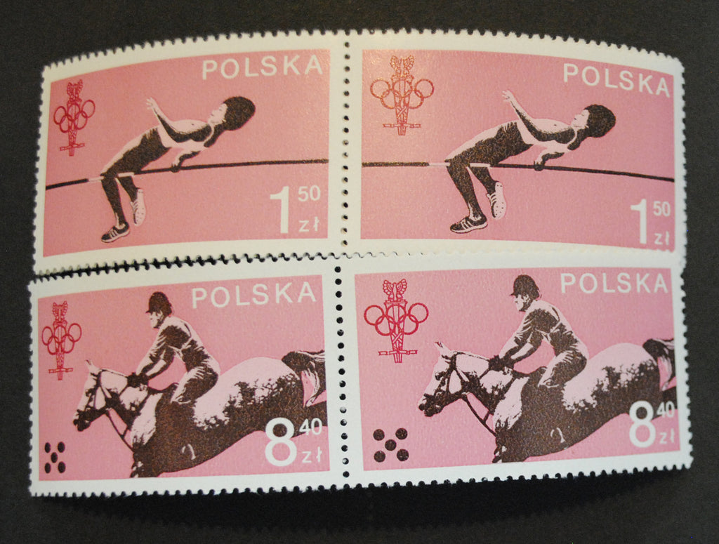 #2323-2326 Poland - 1980 Olympic Games (MNH)