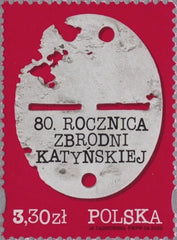 Poland - 2020 Katyn Massacre, 80th Anniv. (MNH)