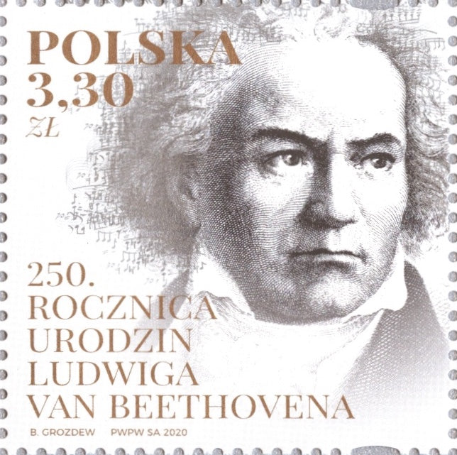 Poland - 2020 Ludwig van Beethoven (MNH)