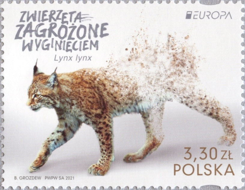 Poland - 2021 Europa: Endangered National Wildlife (MNH)