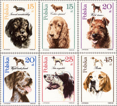 #2900-2905 Poland - Dogs (MNH)
