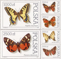 #3050-3055 Poland - Butterflies (MNH)