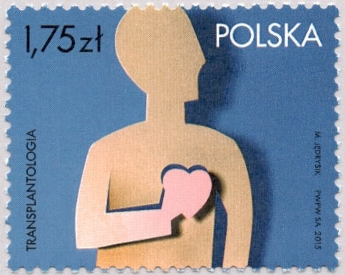 #4164 Poland - Organ Transplantation (MNH)
