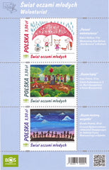 Poland - #4505 - Children's Art S/S (MNH)
