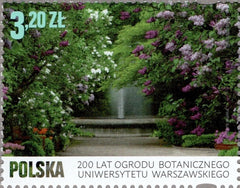 #4359 Poland - Botanical Garden of Warsaw University, 200th Anniv. (MNH)