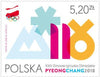 #4326 Poland - 2018 Winter Olympic Games, PyeongChang M/S (MNH)