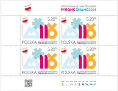 #4326 Poland - 2018 Winter Olympic Games, PyeongChang M/S (MNH)