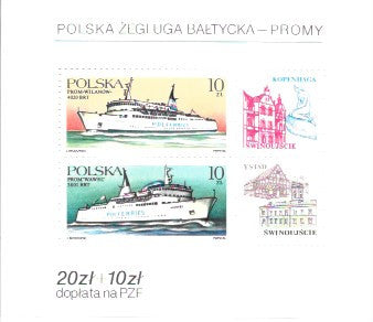 #2730a,2732a Poland - Ferryboats S/S (MNH)