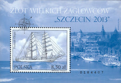 #4090 Poland - Szczecin 2013 Tall Ships Regatta S/S (MNH)