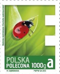#F5-F8 Poland - 2013 Insects, Set of 4 (MNH)