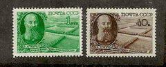 #1384-1385 Russia - V.V. Dokuchayev (MNH)