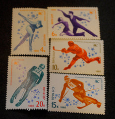 #4807-4811 Russia - 13th Winter Olympic Games (MNH)