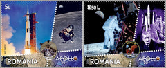 #6290-6291 Romania - 2019 Moon Landing, 50th Anniv., Set of 2 (MNH)