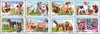 #3610-3617 Romania - Intl. Dog Show, Brno, Czechoslovakia (MNH)