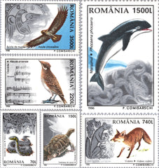 #4121-4126 Romania - Wildlife (MNH)