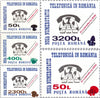 #4268-4272 Romania - No. 3796 Surcharged (MNH)