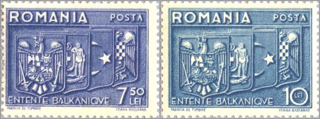 #470-471 Romania - The Balkan Entente (MLH)