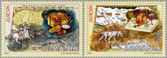 #4729-4730 Romania - 2005 Europa: Gastronomy (MNH)