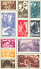 #558-567,B251 Romania - Romania's Liberation (MNH)