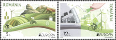 #5792-5793 Romania - 2016 Europa: Think Green (MNH)