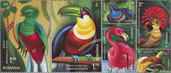 #6305-6310 Romania - 2019 Exotic Birds, Set of 6 (MNH)