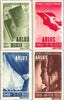 #B268-B271 Romania - 1st Soviet-Romanian Cong. (MNH)