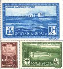 #B37-B39 Romania - Postal Employees Memorial (MNH)