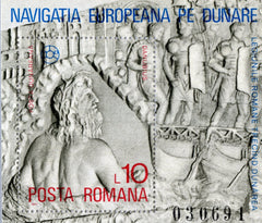 #2744 Romania - European Danube Commission, Perf. S/S (MNH)