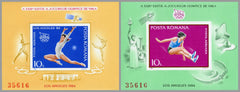 #3209 Romania - Summer Olympics, 2 Imperf S/S (MNH)