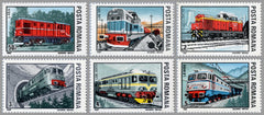 #3468-3473 Romania - Locomotives, Set of 6 (MNH)
