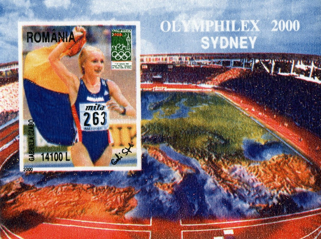 #4394 Romania - Olymphilex 2000, Sydney, Imperf S/S (MNH)