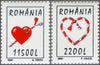 #4429-4430 Romania - 2001 Valentine's Day (MNH)