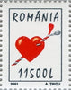 #4429-4430 Romania - 2001 Valentine's Day (MNH)