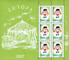 #4520-4521 Romania - 2002 Europa: Circus, 2 M/S (MNH)