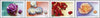 #4677-4680 Romania - Roses, Set of 4 (MNH)