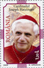 #4748-4749 Romania - Joseph Ratzinger as Pope Benedict XVI, Set of 2 (MNH)