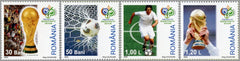 #4839-4842 Romania - 2006 World Cup Soccer Championships, Set of 4 (MNH)