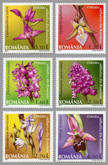 #4925-4930 Romania - Orchids, Set of 6 (MNH)