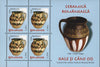 #4978a-4985a Romania - 2007 Pottery Baskets, Cups and Pitchers, 8 M/S (MNH)