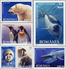 #5006-5011 Romania - Arctic Animals (MNH)