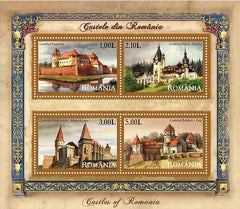 #5062a Romania - Castles M/S (MNH)