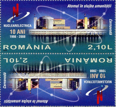 #5077 Romania - Nuclearelectrica Power Company, Tête-Bêche Pair (MNH)